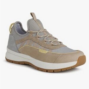 Geox Braies Waterproof Sneakers Women’s Size 10.5 EU 41 Light Grey Beige